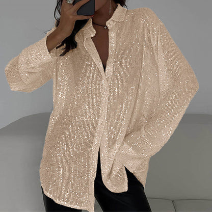 Stijlvolle Party Blouse met Pailetten