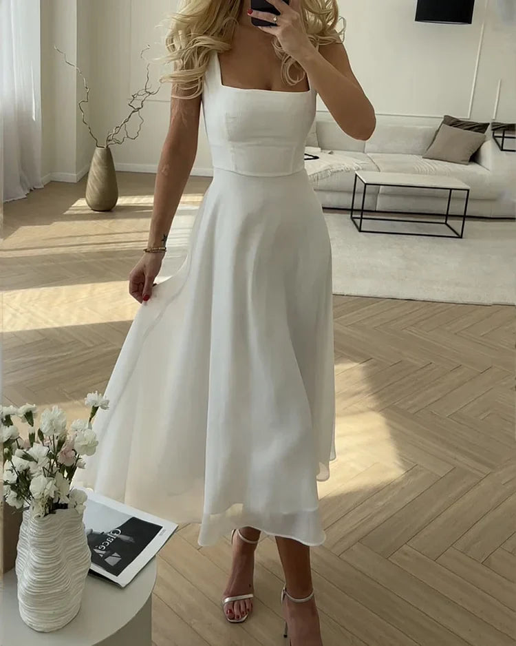 Palome | Elegante Chiffon Jurk
