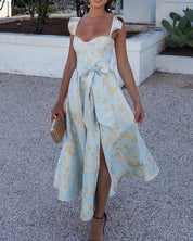 Robine | Ruffle Midi Zomerjurk