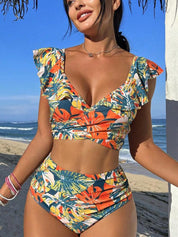 Vayen | Trendy Bikini met Tropische Print