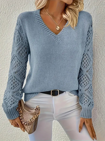 Catto | Trendy Trui voor Dames met V-hals