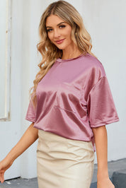 Merel | Roze Casual Shirt met Zak