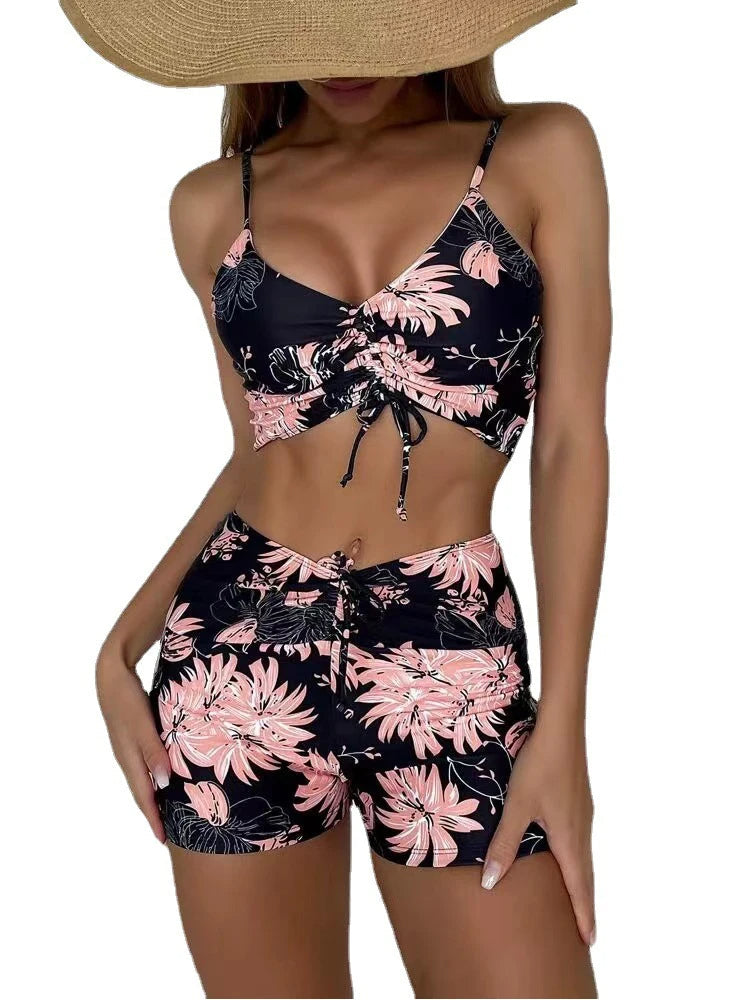 Lux | High Waist Bikini Set met Print