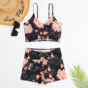 Lux | High Waist Bikini Set met Print