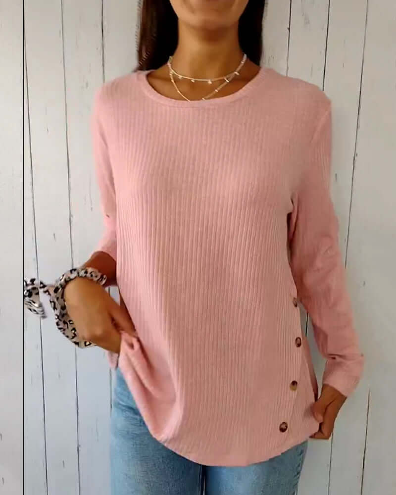 Daana | Stijlvol Shirt met Lange Mouwen voor Dames