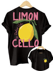 Limoncello | Trendy Zomers Shirt voor Dames met Citroen Print
