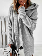 Amy | Oversized Vest met Capuchon