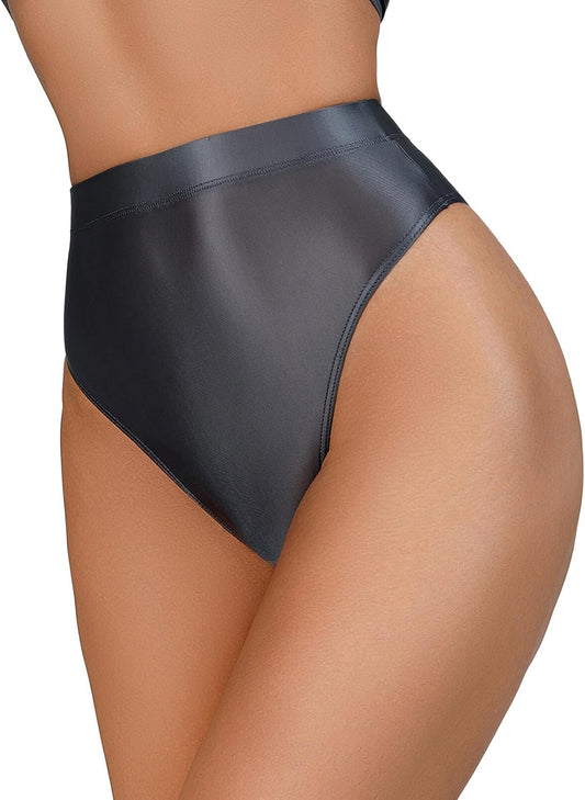 Cato-Lynn | Naadloze Glanzende Dames Correctie String