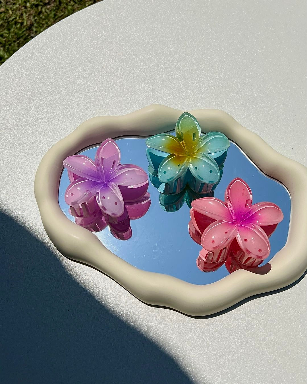 Tulip | Bloemvormige Haarclip – Stevige Grip & Elegant