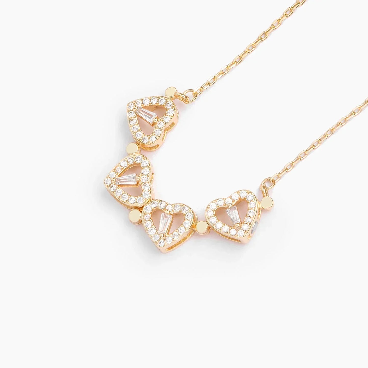 Hartvormige Gouden Ketting – Minimalistisch & Elegant
