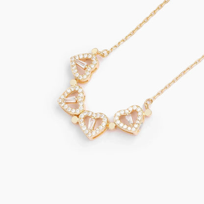 Hartvormige Gouden Ketting – Minimalistisch & Elegant