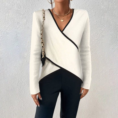 Andrea | Luxe V-hals Trui Voor Dames