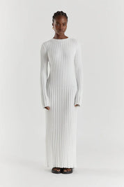 Moya | Gebreide Jurk met Lange Mouwen - Zacht met Hoge Stretch voor Ultiem Comfort