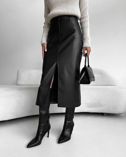 Barea | Vegan Rok met Hoge Taille
