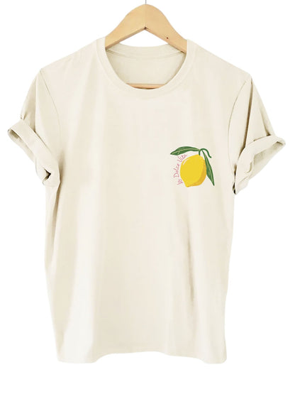 Limoncello | Trendy Zomers Shirt voor Dames met Citroen Print