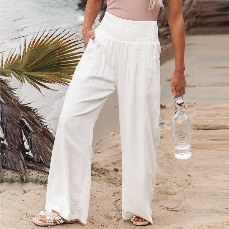 Eliana | Luchtige High Waist Pantalon