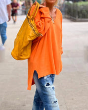 Yarah | Losse dames tanktop met V-hals