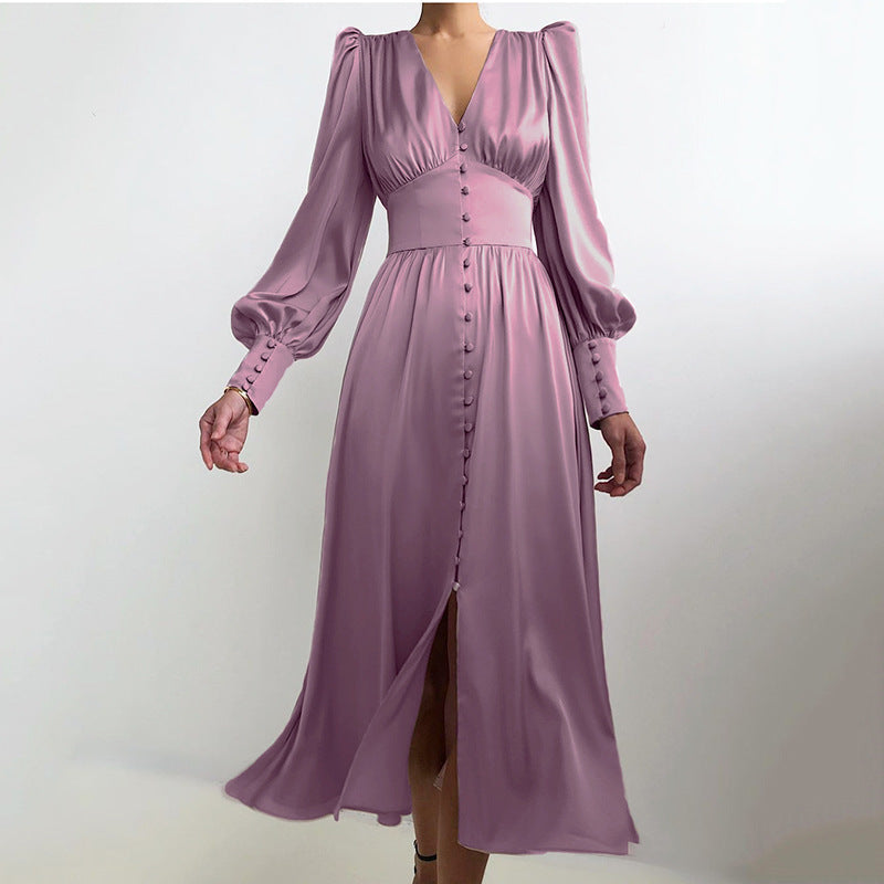 Vintage-Chique Midi Jurk