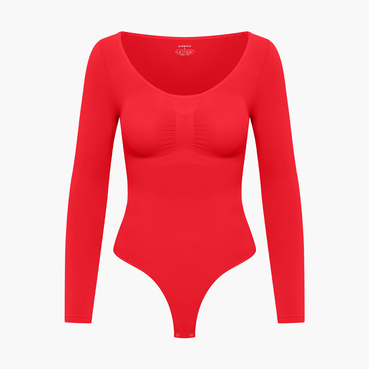 Gianna | Dames Longsleeve Bodysuit - Naadloos, Elegant