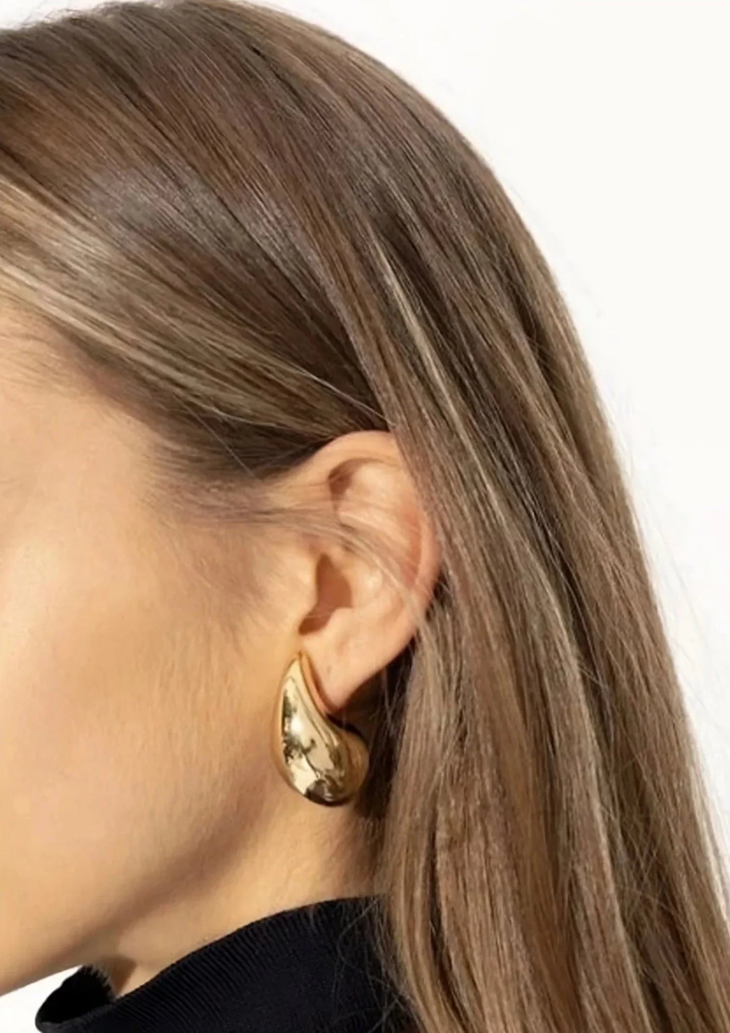 Sloane | Gouden Oorbellen Dames – Edelstaal & Hypoallergeen