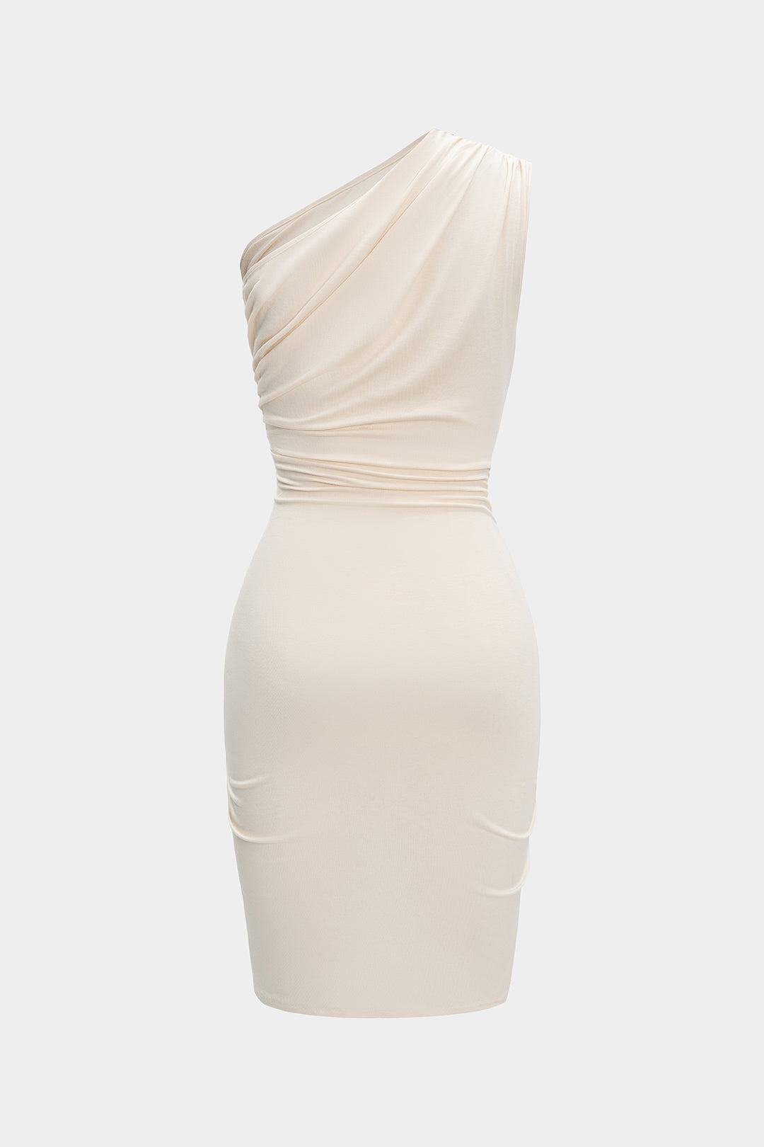 Amara | Dames Midi-jurk - Asymmetrisch met Ruches, Elegant Jurk voor Feestjes 1