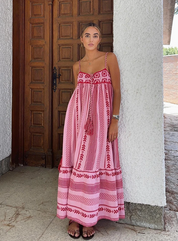 Amy-Lee | Stijlvolle Maxi Zomerjurk voor Dames - Elegante A-lijn Pasvorm