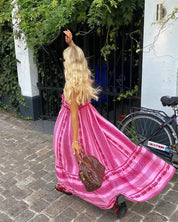 Amy-Lee | Stijlvolle Maxi Zomerjurk voor Dames - Elegante A-lijn Pasvorm