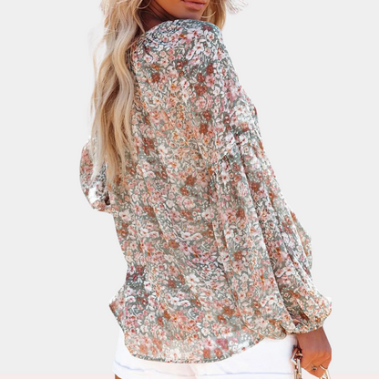 Bloemen Blouse Voor Dames – Licht & Casual