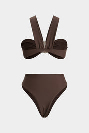 Astra | Dames Bikiniset - Asymmetrisch met Metallic Accenten 1
