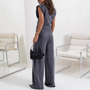 Allaine | Elegante Comfy Set Dames - Casual Tweedelige Set van Hoogwaardige Stof