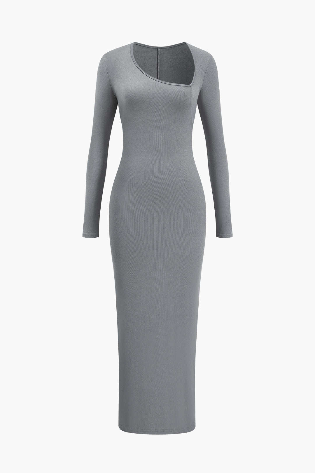 Ava | Dames Lange Maxi Jurk - Asymmetrisch Ontwerp met Halssplit 6