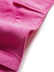 Louise | High Waisted Wide Leg Plooi Pantalon Dames