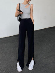 Zia | Must-Have Basic Cutout Ribbed Tanktop