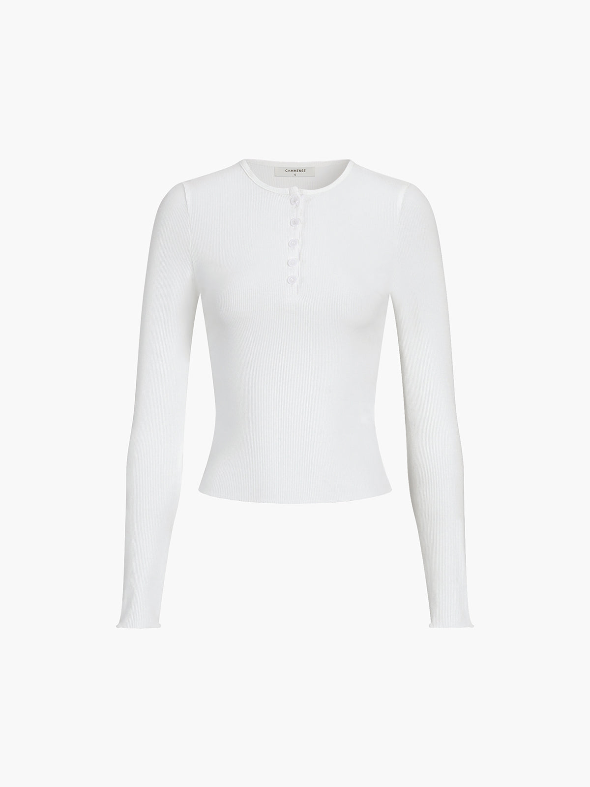 Birga | Ribbed Slim Fit Longsleeve Top Dames – Stretch & Comfort