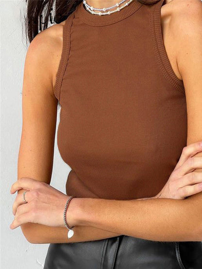 Younie | Stretchy Ribbed Tank Top
