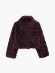 Pascale | Faux Fur Damesjas – Zachte Winterjas Kort Model