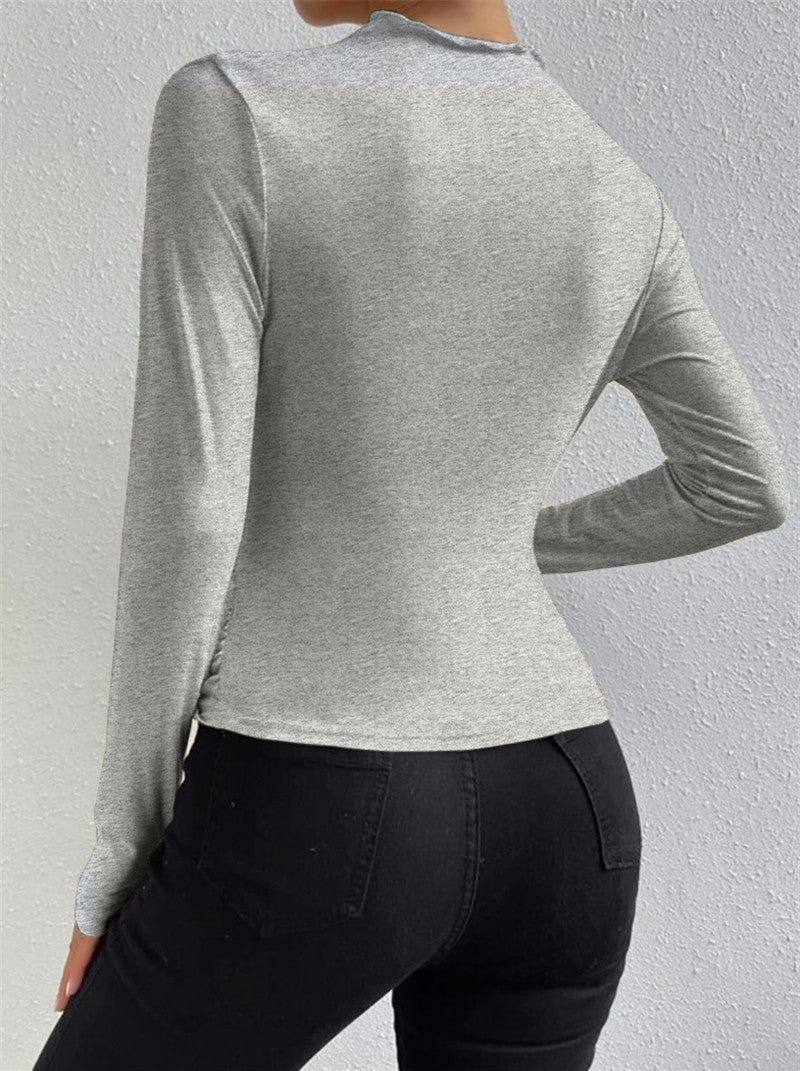 Amala | Long Sleeve Shirt Dames– Stretch & Comfort Fit