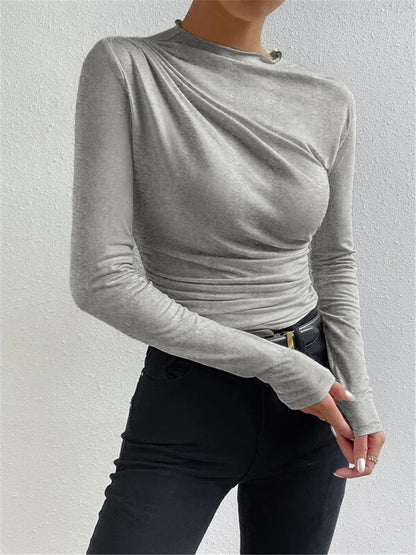 Amala | Long Sleeve Shirt Dames– Stretch & Comfort Fit