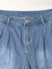 Minke | Wide-Leg Spijkerbroek met Hoge Taille voor Dames