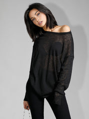 Clivia | Lichtgewicht Longsleeve Top - Loose Fit