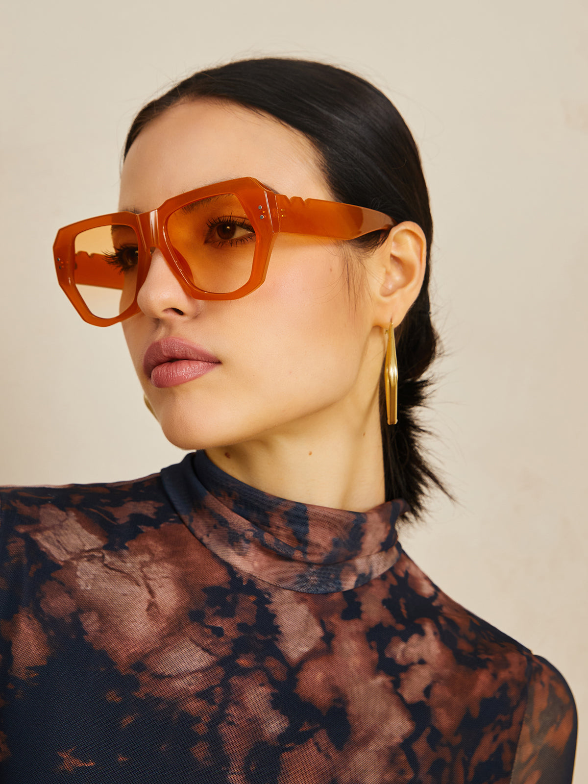 Retro Rive | Vintage Cat Eye Zonnebril