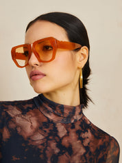 Retro Rive | Vintage Cat Eye Zonnebril