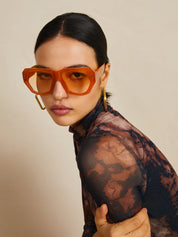 Retro Rive | Vintage Cat Eye Zonnebril