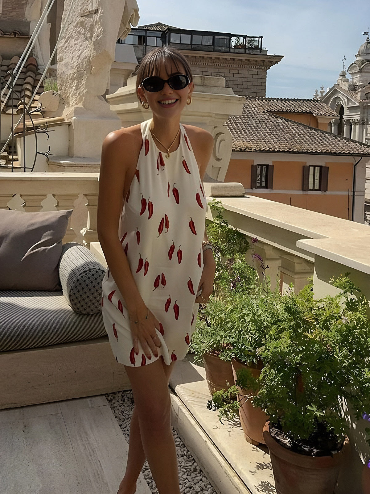 Elsa | Pittig Jurkje met Open Rug voor Dames