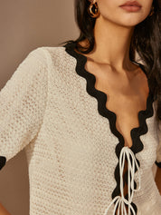 Biba | V-hals dames set met short – Comfy Zomeroutfit