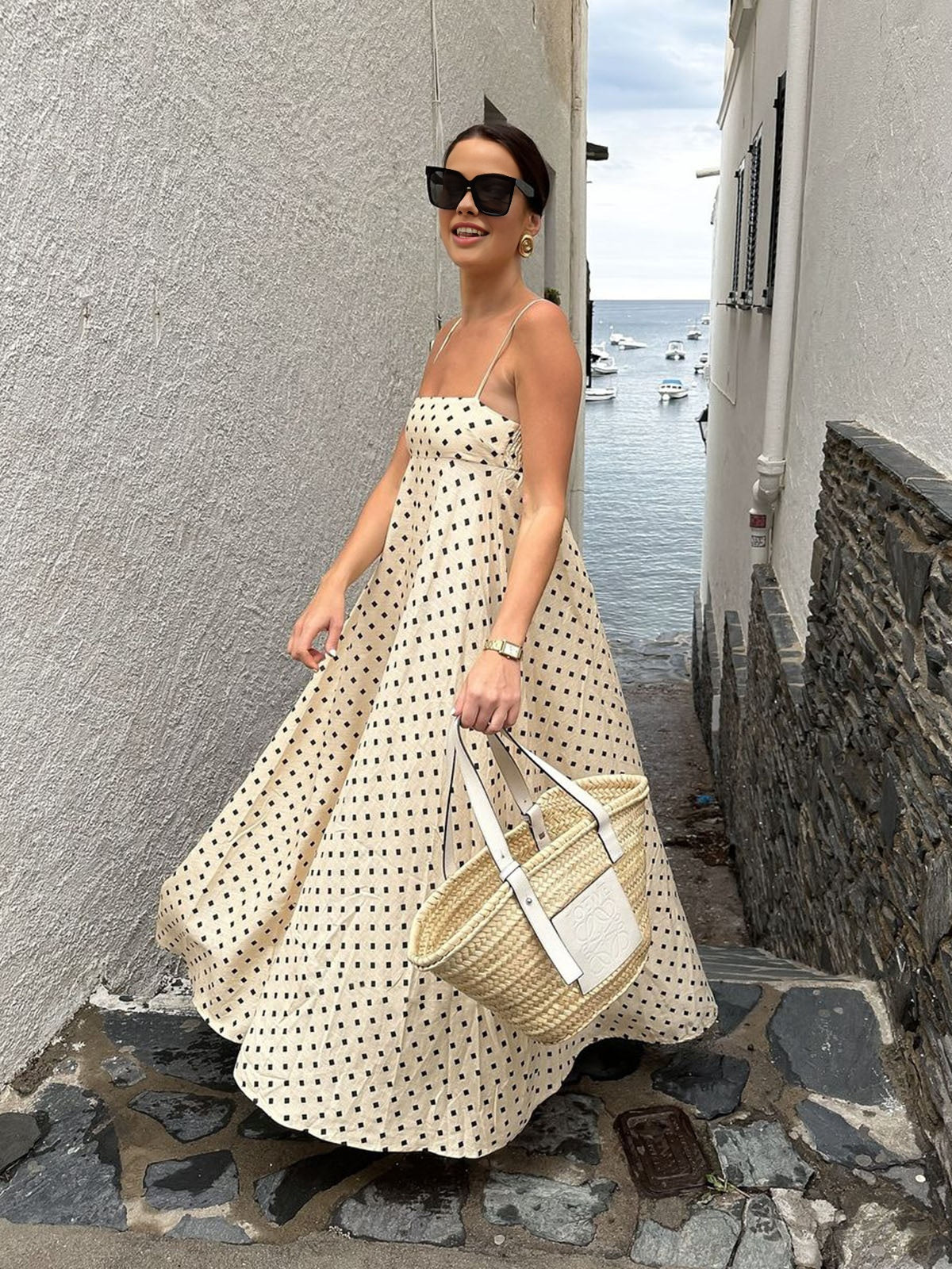 Elodia | Maxi Zomerjurk voor Dames met Print – Luchtig en Stijlvol Design