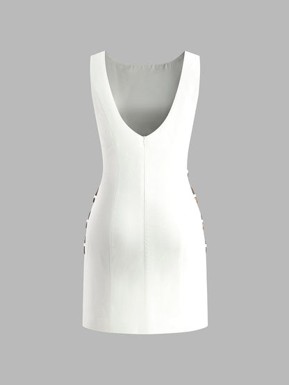 Hilye | Linnen Cut-out Zomerjurk voor Dames