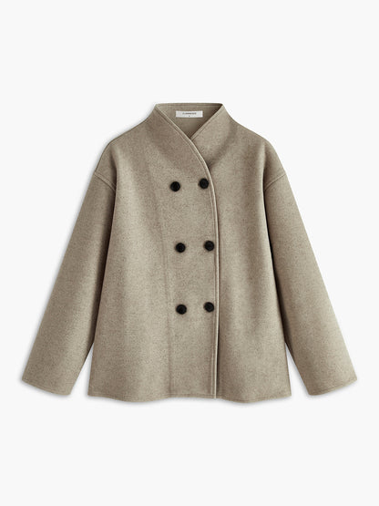 Noya | Comfortabele Dames Jas – Losse Pasvorm & Katoenmix