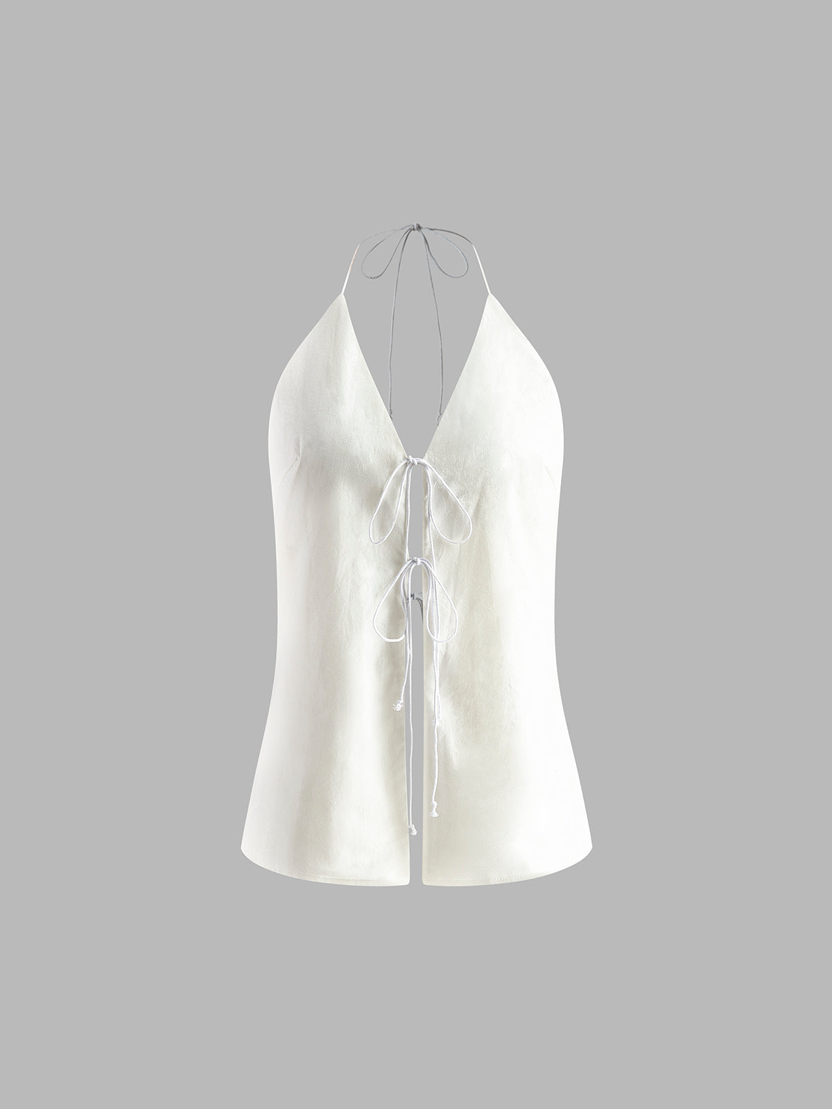 Maje | Linnen Look Halter Set voor Dames