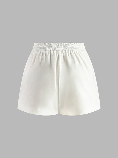 Maje | Linnen Look Halter Set voor Dames